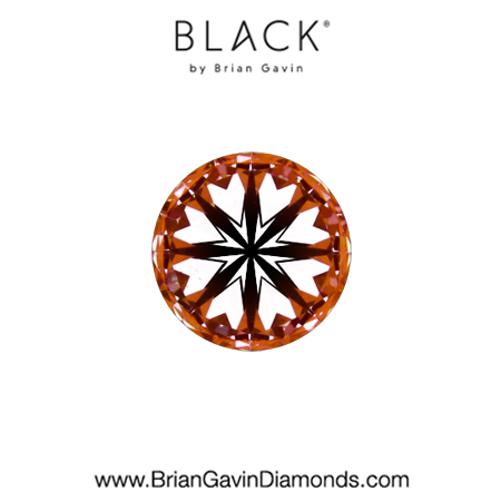 0.42 G VS2  Black by Brian Gavin Round hearts