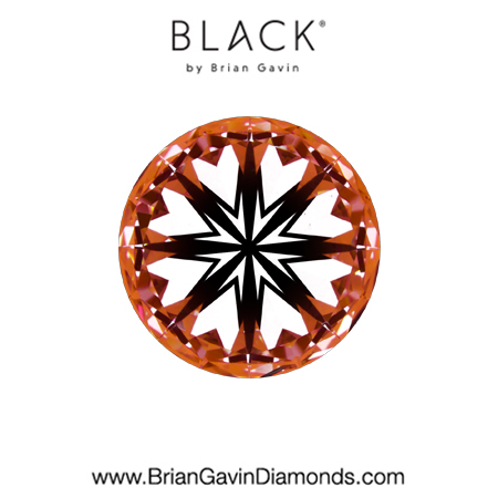 2.26 F VS2 Black by Brian Gavin Round hearts