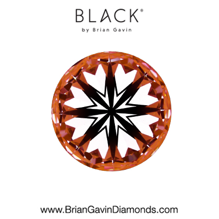 2.13 F VS1 Black by Brian Gavin Round Round hearts