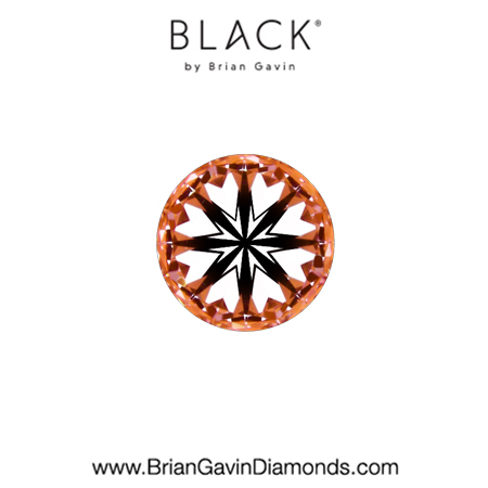 0.32 D IF Black by Brian Gavin Round hearts