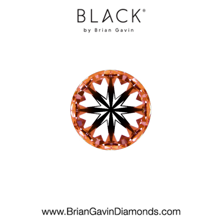 0.33 D IF Black by Brian Gavin Round hearts