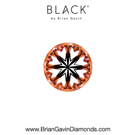 0.33 D IF Black by Brian Gavin Round hearts