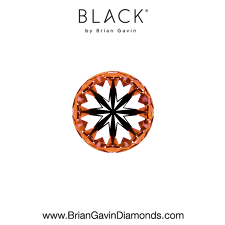 0.3 F VS1 Black by Brian Gavin Round hearts