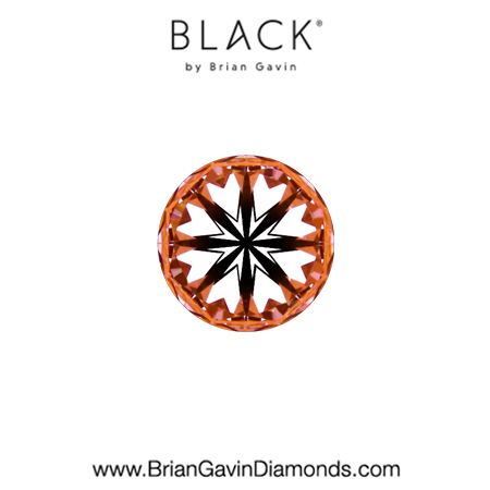 0.31 E VS1 Black by Brian Gavin Round hearts