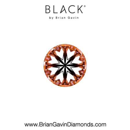0.2 F VVS2 Black by Brian Gavin Round hearts
