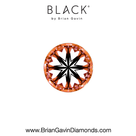 0.31 D IF Black by Brian Gavin Round hearts