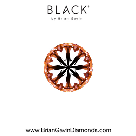 0.31 D IF Black by Brian Gavin Round hearts