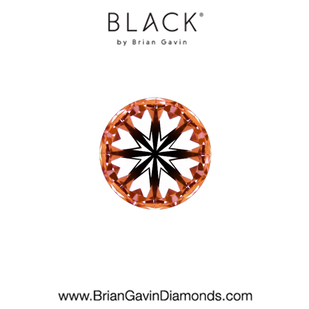 0.33 D IF Black by Brian Gavin Round hearts