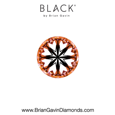 0.31 D IF Black by Brian Gavin Round hearts