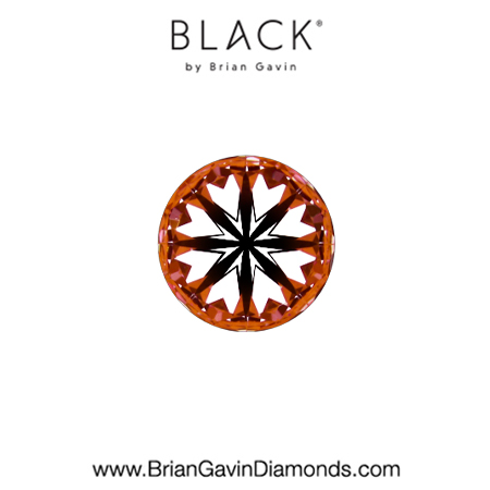 0.3 D VS2 Black by Brian Gavin Round hearts