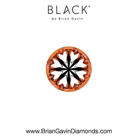 0.2 E VS1 Black by Brian Gavin Round hearts