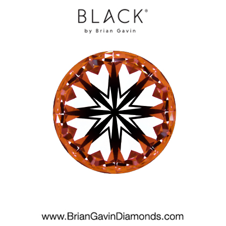 5.08 G VS1 Black by Brian Gavin Round hearts