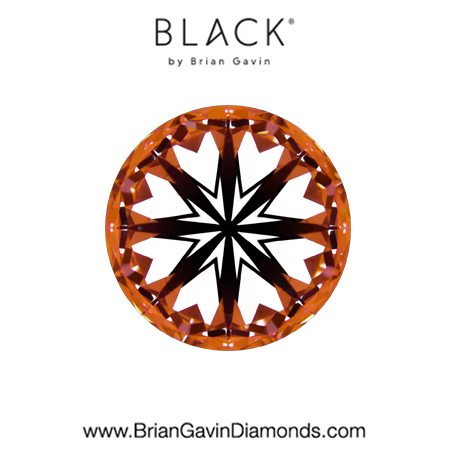 5.08 H VS1 Black by Brian Gavin Round hearts
