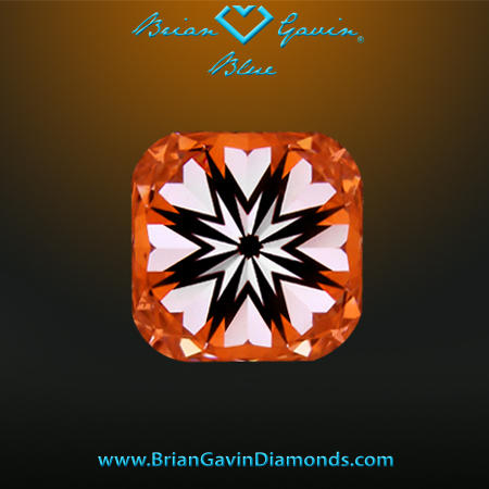 1.005 E SI1 Blue Cushion hearts