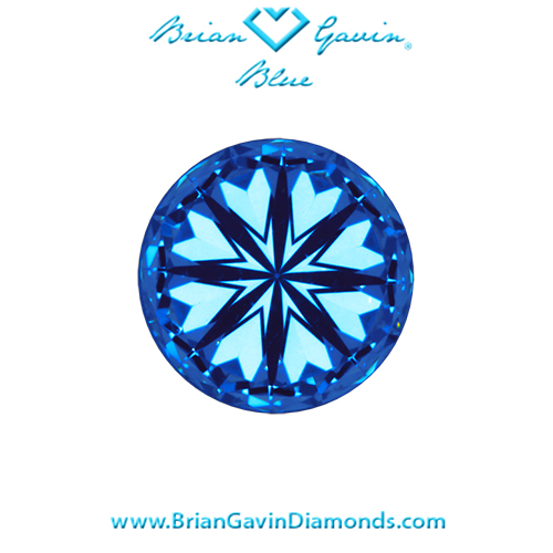 1.021 K VS1 Blue Round hearts