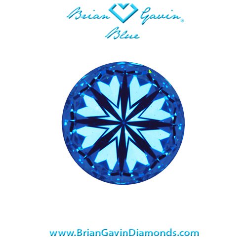 0.721 J VS1 Brian Gavin Blue hearts
