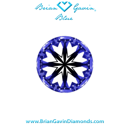 0.811 G VVS2 Brian Gavin Blue hearts