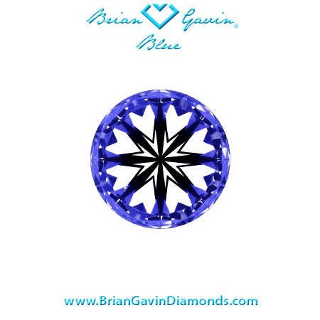 0.616 K VVS2 Brian Gavin Blue hearts