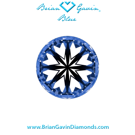 0.742 E VVS2 Brian Gavin Blue hearts
