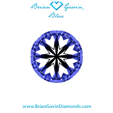 0.765 I VVS1 Brian Gavin Blue hearts
