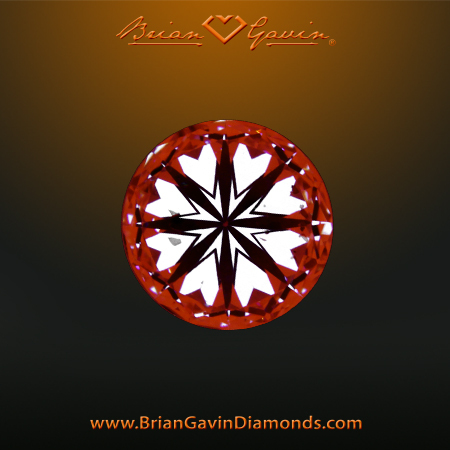 0.775 E SI1 Signature Round hearts