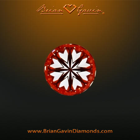 0.330 J SI1 Signature Round hearts