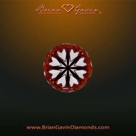 0.314 E SI1 Signature Round hearts