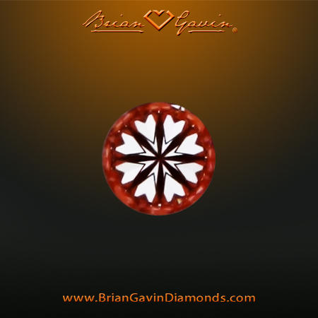 0.321 G VS2 Signature Round hearts