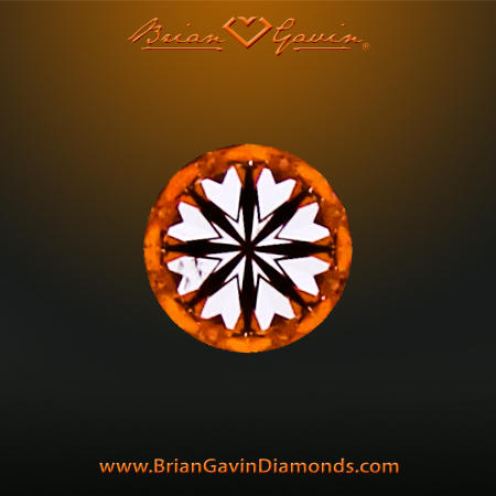 0.532 I SI1 Signature Round hearts