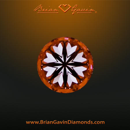 0.588 D VS2 Signature Round hearts