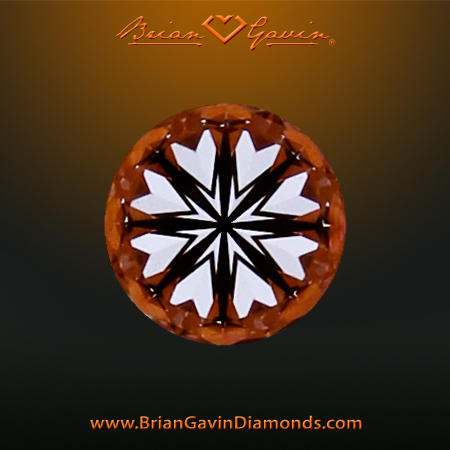 0.734 E VS2 Signature Round hearts