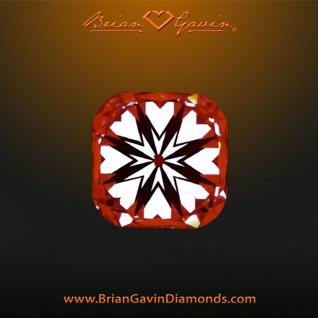 0.620 G VVS2 Signature Cushion hearts