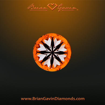 0.312 E VS1 Signature Round hearts