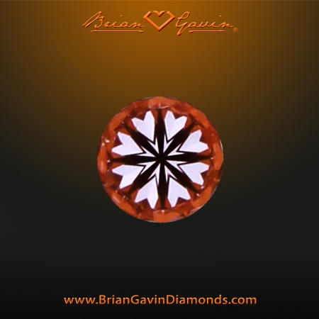 0.458 D SI1 Signature Round hearts