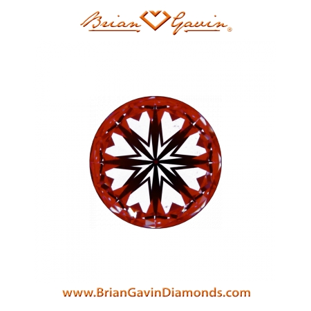 0.435 E SI1 Signature Round hearts