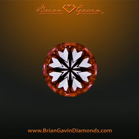 0.448 F SI1 Signature Round hearts