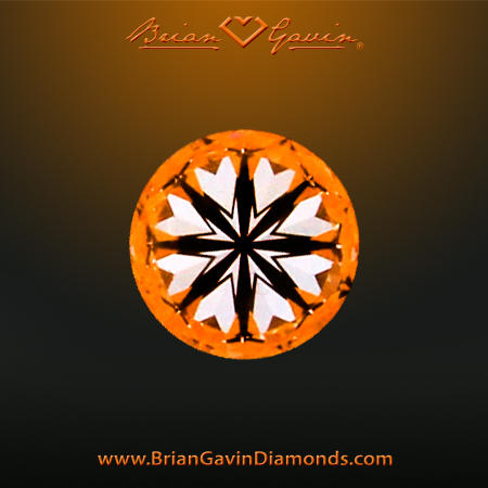 0.768 D VS2 Signature Round hearts