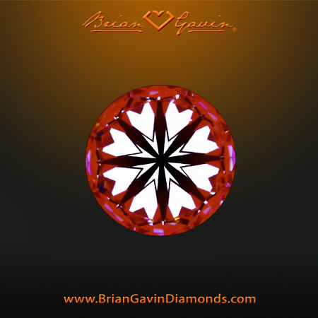 0.740 E SI1 Signature Round hearts