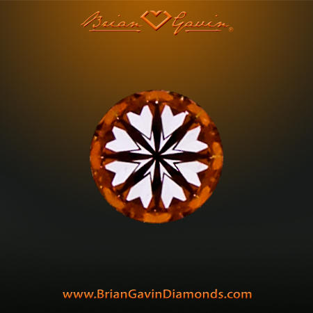 0.540 I SI1 Signature Round hearts