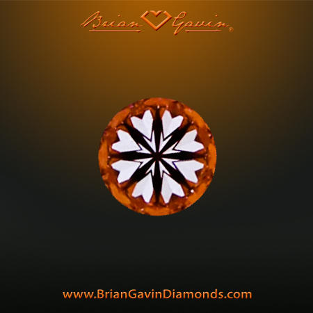 0.410 F SI1 Signature Round hearts