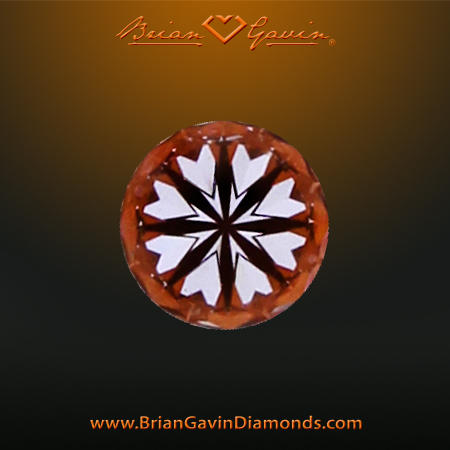 0.700 F SI1 Signature Round hearts