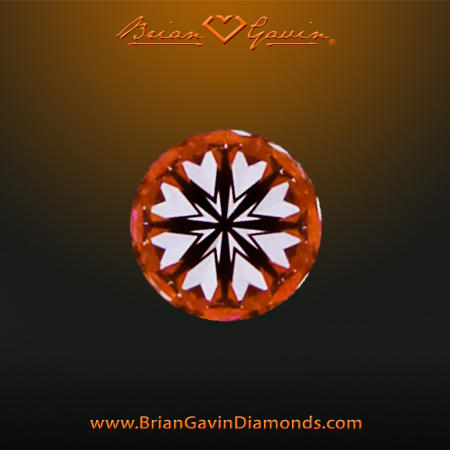 0.616 I SI1 Signature Round hearts