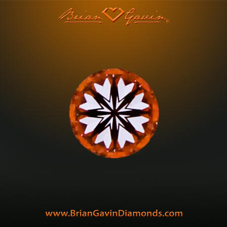 0.528 I SI1 Signature Round hearts
