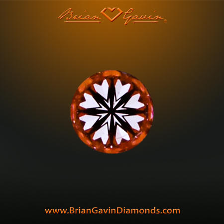 0.383 I SI1 Signature Round hearts