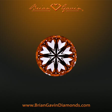 0.404 H SI1 Signature Round hearts