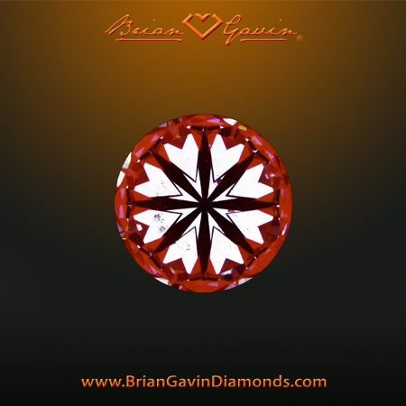 0.613 I SI1 Signature Round hearts
