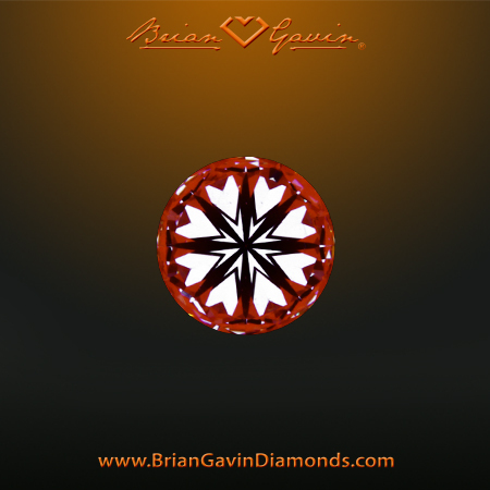 0.307 I SI1 Signature Round hearts