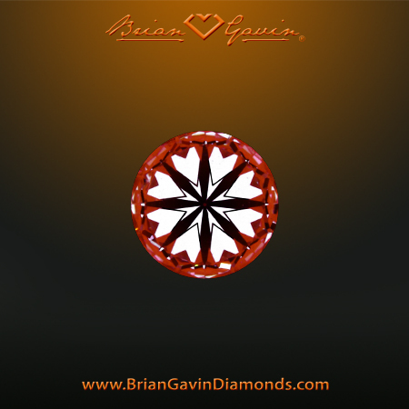 0.307 E SI1 Signature Round hearts