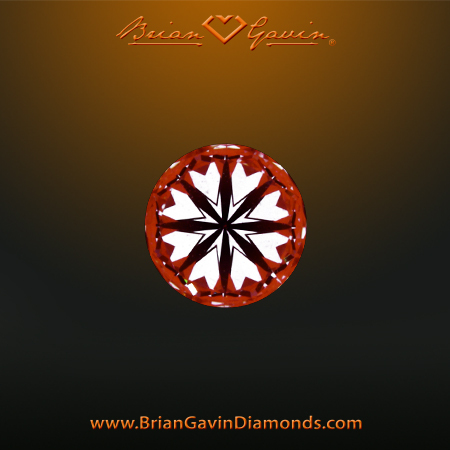 0.303 E SI1 Signature Round hearts
