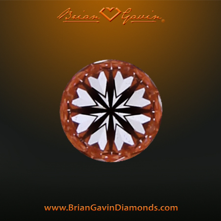0.742 F SI1 Signature Round hearts